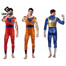 Japanisches Anime Cosplay Kostüm Vegeta Overall Erwachsene Superheld Body Karneval Party Outfit Comic Con Kostüme Neuheit Kleidung