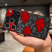 Back Phone Cover Case for iPhone 11 14 17 Air 13 Mini 16e XS 15 Plus 12 17 16 Pro Max Anime N-arutos Logo