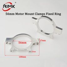 1set B56 Motor Mount Klemmen Festen Ring CNC Aluminium Legierung 56mm für RC Boot 5684/5694 Bürstenlosen motor