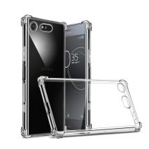 Für Xperia X XZ XZS XZR Airbags Puffer Voller Schutz Fall Für Sony Xperia XZ1 XZ2 XZ3 Kompakte Fällen Klare Weiche TPU Zurück Abdeckung