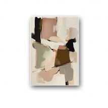 Large Scale Abstract Handmade Texture Painting Powder Gold Foil Abstract Oil Painting Modern Wall Art Living Room Decoration