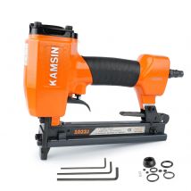 1022J 20Gauge Pneumatic Upholstery Stapler, 7/16" Crown Air Stapler for Furniture & Car Seats