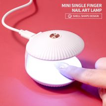 Mini suszarka do paznokci Lampa UV LED Maszyna do fototerapii z jednym palcem do paznokci Lakier żelowy UV Szybkoschnące narzędzia do manicure