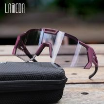 LAMEDA Occhiali da sole da ciclismo fotocromatici da uomo Occhiali da bicicletta professionali Occhiali antivento MTB Occhiali da bici da strada Occhiali da montagna