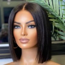 Cheap Short Bob Wigs Double Drawn Raw Vietnamese Glueless Straight Wig Human Hair 13X4 Hd Transparent Lace Front Wigs For Women