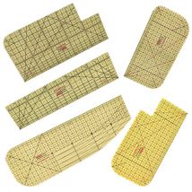 1pc DIY Näh lineal Hoch temperatur Lineal beständig Bügeln Regel Lineal Naht Lineal Näh zubehör