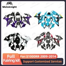 Passend für BMW S1000 RR S1000RR 2009 2010 2011 2012 2013 2014 Verkleidungsset, komplettes Set, Motorradverkleidung, bemalte Karosserie, neues ABS-Kunststoff, 4 Geschenke