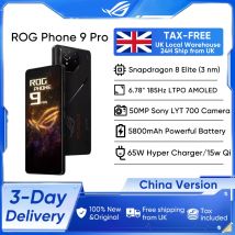 ASUS ROG Phone 9 Pro Smartphone China Version Snapdragon 8 Elite 6.78‘’ 185Hz AMOLED Display 5800mAh NFC Mobile Phone