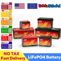 6Ah 10Ah 12Ah 20Ah 30Ah 12V 100Ah LiFePO4 Batteria BMS 200Ah 300Ah Batteria ricaricabile al litio ferro fosfato Bateria