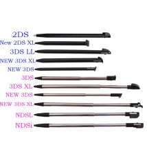 1szt Metalowy rysik teleskopowy Plastikowy rysik do ekranów dotykowych dla 2DS 3DS New 2DS LL XL New 3DS XL Dla NDSL DS Lite NDSi NDS Wii