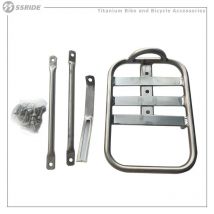Vorderes Regal für Mountainbike-Rennräder aus Titanlegierung, Fahrradzubehör, Vordergepäckträger für große Entfernungen