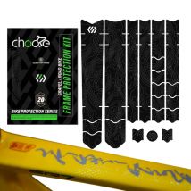 Chooee Fahrradzubehör, Rennrad-Aufkleber, Grind-Rennrad-Rahmenschutz, 3D 700C Radfahren, kratzfester Schutz