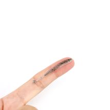 DUODUOYU 10PCS Mini Soft Fishing Lure 47mm/57mm/77mm Needle Silicone Swimbait Wobblers Artificial Baits Seabass Fishing Tackle