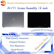 Conjunto de pantalla LCD A2141 de 16 pulgadas, año 2019, color gris y plateado, para Macbook Pro Retina, Monitor de repuesto de pantalla completa