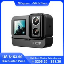 SJCAM SJ20 4K Dual Lens Action Camera Anti-Shake Impermeabile 5G WiFi Touch Screen Rilevazione di movimento Cam sportiva multifunzionale