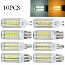 10X führte Maisglühbirnen 5730 Smd 260V 220V 240V führte Glühbirne für Zuhause B22 E14 Gu10 E12 9W G9 E27 warme weiße dekorative Lampe Schlafzimmer