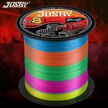 JOSBY Angelschnüre, X8 Stränge, geflochten, PE, 300 m, Japan, Multifilament, Karpfenangeldraht, starke Webart, Pesca, 8 Stränge Angelschnur