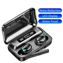 Auricolari wireless F9 LED Dislpaly Binaurale TWS Auricolare Bluetooth wireless Cuffie Bluetooth con riduzione del rumore impermeabili