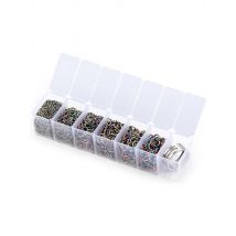 3 4 5 6 7 8 10mm Rainbow Colour Open Jump Ring Split Rings Box Sets Link Loop For DIY Jewelry Making Necklace Bracelet Material