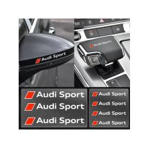 Car Door Handle Decoration Stickers Wiper Decal Auto Accessories for Audi Sport Sline A4 B7 B8 B9 A3 8P 8V 8L A5 A6 C6 C5 C7 A1