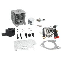 Kit pistone cilindro per 25cc Homelite Trimmer Blower Tiller MPN UP07145A UP04136A A00108 UP07145 UP04136