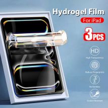 3er Pack Pet Hydro gel Film für iPad Pro 12,9 6. 5. 4. 3. 2. 1. Generation Displays chutz folie 12,9 Zoll