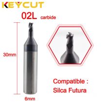 SILCA Futura 02L 02LW Fresa da 2,0 mm adatta per ILCO Silca Futura Auto e Pro Key Machine aftermarket