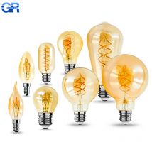 Led-lampe E14 E27 AC220V 230V Dimmbare Vintage LED Filament Glühbirne 4W Retro Glühlampen Dekoration Led beleuchtung Lampe Ampulle