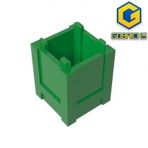 Gobricks GDS-M283 Behälter, Box 2 x 2 x 2 – obere Öffnung, kompatibel mit Lego 61780, baut Bausteine, Kinderspielzeug zusammen
