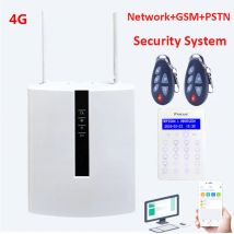 FC-7668Pro 4G GSM kabelgebundener Alarm TCP IP-Industriealarmsysteme unterstützen 16 kabelgebundene
