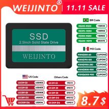 WEIJINTO SSD 128GB SATA3 2.5 pollici 256GB 500G 512GB 1TB Disco rigido 360GB 720GB Disco a stato