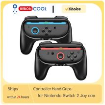 BEBONCOOL 1 Pair Grip Handles for Switch2 Joycon Grip kit for Switch 2 Controller Accessories  Enhance Comfort Grips for Joycon