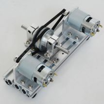 Doppelmotorantrieb, positiv und negativ, 775/795/895 DC DIY-Drehmaschine, Schleifen von hohem Drehmoment und hoher Geschwindigkeit
