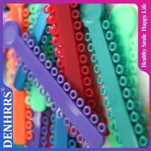 Legatura elastica ortodontica dentale I Tie Fascetta in gomma 1040 pezzi 40 bastoncini