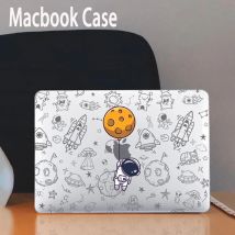 Gemälde Laptoptasche für MacBook Air 13 Zoll A2337 M1 A2179 Touch ID Air 13,6 M2 A2681 Pro 13 A2338 Hartschale