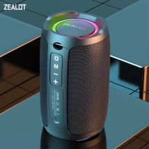 ZEALOT-S49 Przenośny Głośnik Bluetooth 20W IPX7 Wodoodporny Potężny Dźwięk Wzmacnianie Basów Podwójne Parowanie Prawdziwe Bezprzewodowe Stereo Na Zewnątrz