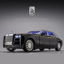 1:24 Rolls Royce Phantom Mansory Alloy Car Diecasts & Toy Vehicles Model samochodu Dźwięk i światło Samochód do ciągnięcia Zabawki dla dzieci Prezenty