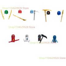 Anime Cartoon TV Spielzeug Ninja Jay Lloyd Kai Zane Nya Cole Harumi Figuren Bausteine Spielzeug Ziegel Modell Kinder Geburtstag Geschenke