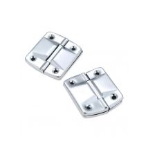 2 Pcs Suitcase Toolbox Metal Support Hinges Door Window Cabinet Luggage Box Support Positioning Hinge Furniture Hardware 51*47mm