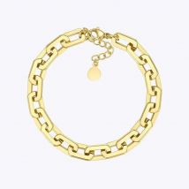 ENFASHION Goth Quadratische Kette Armband Für Frauen Gold Farbe Armreifen Mann 2020 Edelstahl Mode Schmuck Geschenk Weihnachten B2209