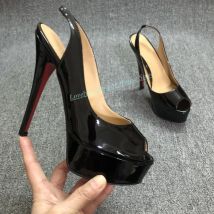 Schöne Frau Stiletto High Heel mit Plattform Sandalen Schuhe Peep Toe Dünne Ferse Weibliche Schwarz Rosa Rot Hochzeit Pump Schuhe