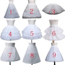 Blumenmädchen Petticoat Unterrock Cosplay Party Kurzes Kleid Jupon Enfant Fille Lolita Ballett Tutu Rock Enaguas Sottogonna Mini