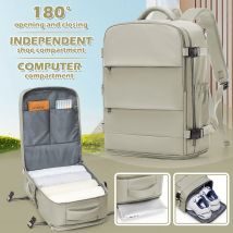 Reiserucksack 40x30x20 Ryanair Modischer Laptop-Rucksack für Damen, wasserdichter Rucksack, Kabinentasche, Notebook-Rucksack, Schultasche