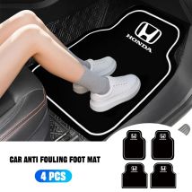 2/4pcs Tappetini per auto in pelle di qualità impermeabile per Honda Civic Accord Fit Jazz Pilot CRV Odyssey Passport City Shuttle HRV CRX