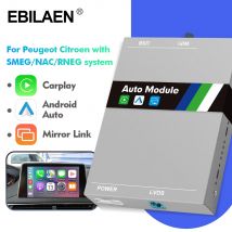 EBILAEN Drahtlose Carplay Android Auto Für Peugeot Citroen SMEG NAC RNEG2 RT6 Picasso C4 C5 DS4 308