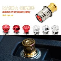 Aluminium 12V Auto Zigarettenanzünder Für MAZDASPEED MAZDA2 MAZDA3 Axela MAZDA6 MX-5 CX-3 CX-5 CX-4 CX-30 CX-8 Autozubehör