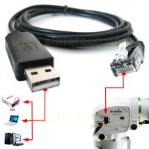 FTDI USB-RJ45 für Skywatcher AZEQ6GT EQ6R EQ6 Pro Äquatoriale Montierung 8P HC Schnittstelle zu PC Asiair EQMOD GOTO Steuerkabel