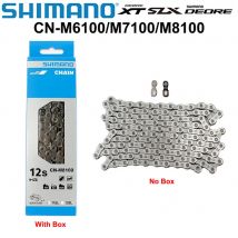SHIMANO DEORE CN M6100 XT M8100 SLX M7100 DEORE M6100 Kette 12s MTB Fahrradkette 116L 124L 126L 118/126 Link MIT QUICK LINK