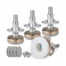 4 Stück Möbel Nivel lierfüße, schwere verstellbare Möbel Bein nivel lierer für Tische Stühle Schränke Sofa Raiser, Last 1320lb