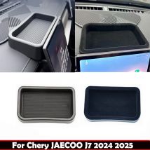 For Chery JAECOO J7 2024 2025 ABS Plastic Car Dashboard Navigation Screen Storage Box water cup cover Interior Accessories
